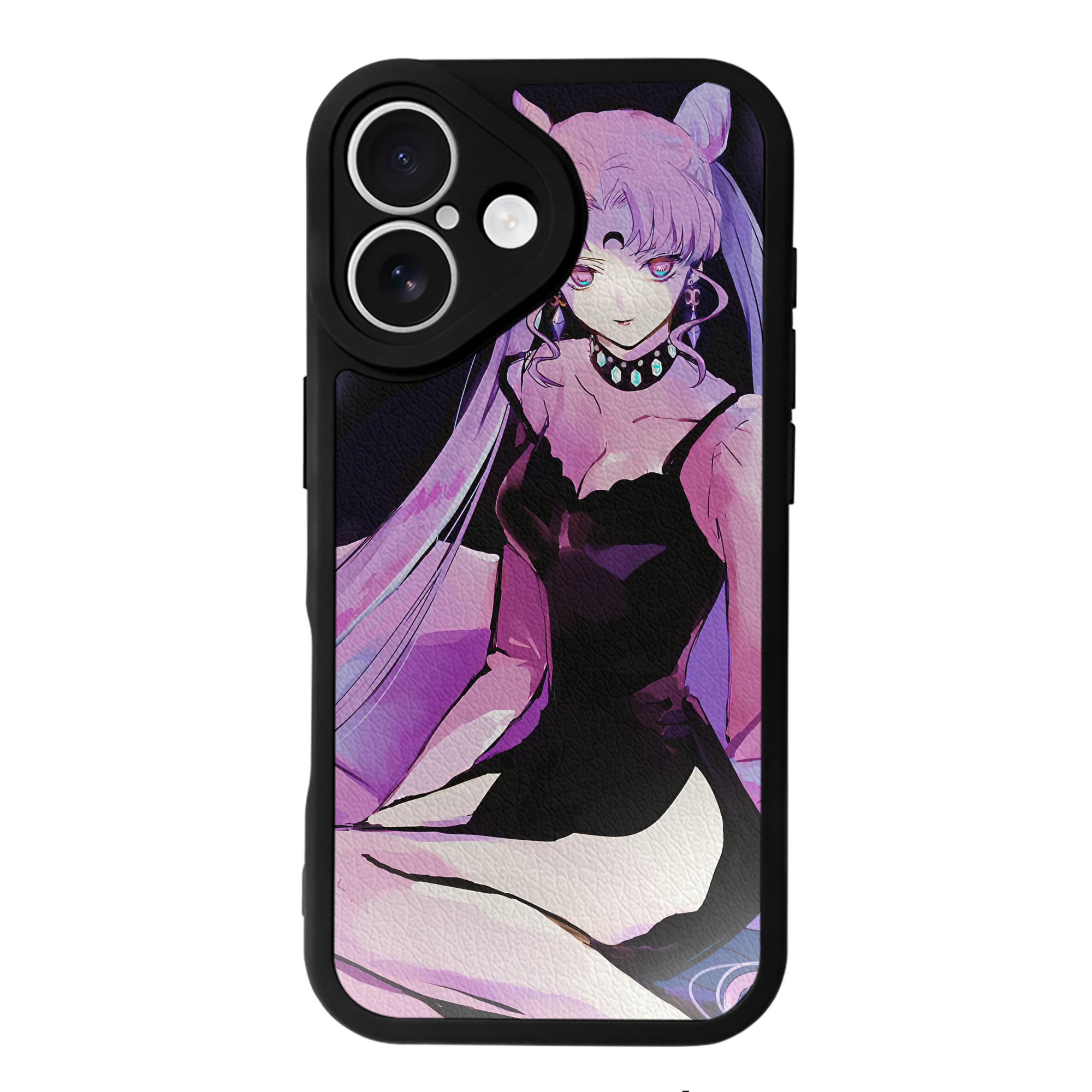 （画像用） 美少女戦士セーラームーン Sailor Moon 【iPhone 16シリーズ対応】シリコンスマホケース（レザー調） 材質：シリコン